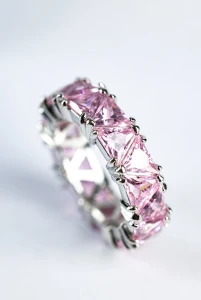 Pierścionek Panama różowy